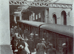 Viaggio inaugurale della Funicolare Centrale di Napoli nel 1928