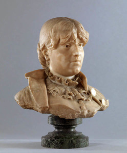 Federico Percopo, Busto di donna (Amelia), 1887, marmo