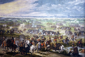 Momenti delle battaglie condotte dal Sanfelice nella pittura dell'epoca