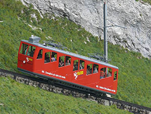 La Pilatus Bahn, la cremagliera più ripida del Mondo