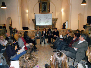 Un momento della conferenza stampa di presentazione