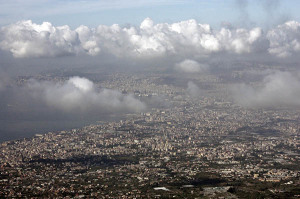 Napoli vista dal cono del Vesuvio